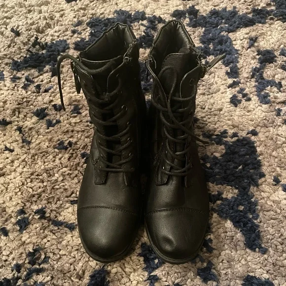 Macy's Shoes Macys Womens Combat Boots S95 Poshmark